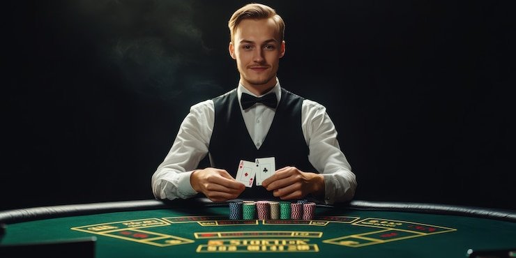 Dealer profesional Live Baccarat joker123net